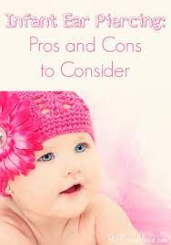 Infant Ear Piercing My Thoughts Infant Ear Baby Ear Piercing American Baby