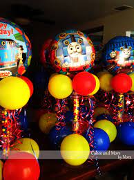 Save big on quality centerpieces. Thomas The Train Themed Birthday Party Cakes And More By Nora