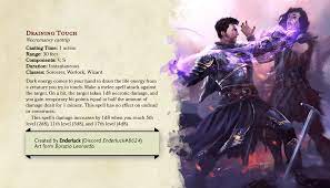 We would like to show you a description here but the site won't allow us. New Cantrip Draining Touch Spells Collection Dndhomebrew Dungeons And Dragons Rules D D Dungeons And Dragons Dungeons And Dragons Homebrew