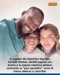 Condenado Kendall! Tremendo susto el que se pegó Priscilla Robles, esposa  del defensor morado. 😱 🔗 Nota en link de bio #kendallwaston  #priscillarobles