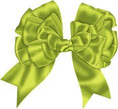 Cute Green Bow Clipsrt Bow Clipart Bows Orange Bows