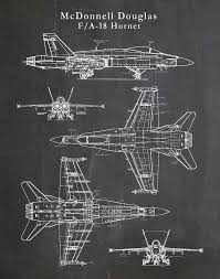 F 18 Hornet Patent Drawing Print Bomber Plane Mcdonnell Etsy In 2020 Patent Drawing Fighter Planes Aircraft