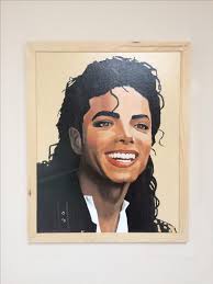 Michael Jackson Oil painting: Jill Ann Harper