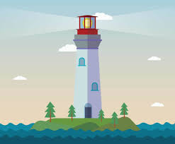 Free Lighthouse Illustration Svg Eps File Free Graphics Uihere