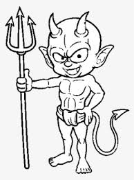 Halloween coloring pages, scary clown coloring pages halloween educative printable. Evil Demon Coloring Page Drawing Transparent Png 600x470 Free Download On Nicepng