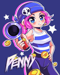 Brawl stars officially launched in early december last year and has been highly successful. Penny Brawl Stars By Starhsama On Deviantart