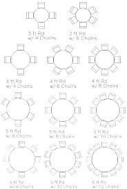 round table seats 4 inch tables seat how many photo of 5