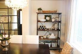 Stylishly store silver, china, table linens, and more in a gorgeous ethan allen storage cabinet for your dining room. Pleasantly Surprised A New Dining Room Display Shelf Jones Design Company Home Goods Decor Classic Dining Room Rustic Dining Room