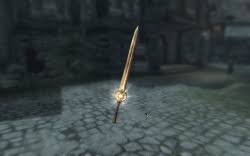 It shines with meridia's light and undead fear it. Dawnbreaker Skyrim Elder Scrolls V Wiki Neoseeker