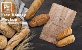 Bakery Paper Bag Free Psd Mockup In 2020 Bakery Mockup Bakery Branding Branding Mockup Psd Free