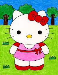 Hipdot x hello kitty is back! How To Draw Hello Kitty Art Projects For Kids