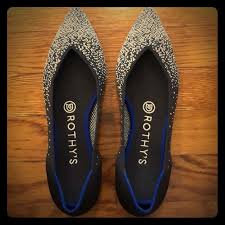 Maybe you would like to learn more about one of these? Rothy S Shoes New Rothys Slate Metallic The Point Size 65 Poshmark