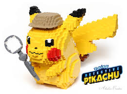 A Wild Lego Detective Pikachu Has Appeared Everydaybricks