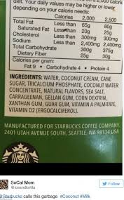Starbucks Introduces Coconut Milk To Its Lattes In The Uk But Twitter Hates The Garbage Drink Daily Mail Online