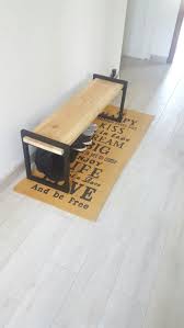 Petit Banc D Entree Avec Rangement In 2020 Steel Furniture Home Decor House Interior