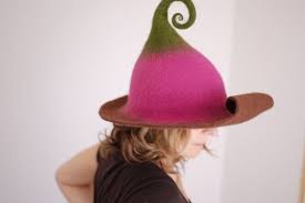 Felted Pixie Hat Fairy Hat With Curly Spike And Rolled Front Etsy Pixie Hat Fairy Clothes Fairy Slippers