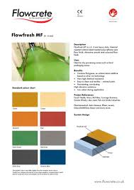 Flowfresh Mf Flowcrete Uk Pdf Catalogs Documentation