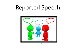 reported speech summary chart