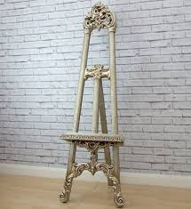 Silver Shabby Chic Art Display Picture Wedding Menu Stand Easel Mirror Large View More On The Link Http Www Z Shabby Chic Easel Diy Mirror Floor Mirror