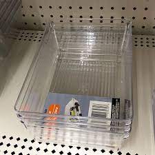 Dollar Tree Acrylic Box Container Acrylic Box Storage Organization Storage