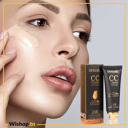 CC Cream Gold Dr Rashel – 50 ml🎀 Blanchiment✓ Couverture de maquillage🤗  Nourrissant, hydratant👌 Raffermissant😍 Anti-rides😚 Anti-vieillissement🥰  Commandez ici 👉 https://bit.ly/38FmUob
