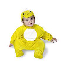 Disfraz de pato para niño. Disfraz De Patito Amarillo Con Capucha Para Bebe Midisfraz