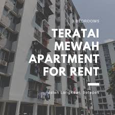 Setapak, 53000 kuala lumpur, malaysia coordinate: 3r1b Teratai Mewah Apartment For Rent Home Facebook