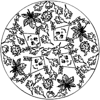 Herbst Mandala Im Kidsweb De