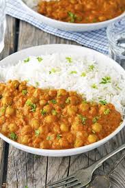 Easy Chickpea Tikka Masala Chickpea Recipes Easy Recipes Chickpea Recipes