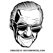 Stan lee (born stanley martin lieber) was an american writer, editor, creator of comic book superheroes, and the former president and chairman of marvel comics. Comic Book Author Stan Lee Vector Portrait Stan Lee Avengers Art Vector Portrait