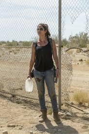 Amc S Fear The Walking Dead Season 2 Finale Episode 14 Wrath Ofelia Salazar Next To A Wire Fenc Fear The Walking Dead Walking Dead Season The Walking Dead