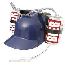 Drinking Beer Helmet Beer Can Holder Drinking Beer Beer Hat