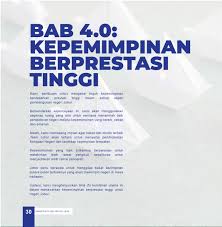 MEMBAWA DASAR KEPIMPINAN YANG LEBIH EFISYEN