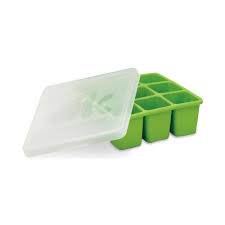 Nuk Silicone Baby Food Freezer Tray Green Walmart Com