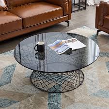 Enter your email address to receive alerts when we have new listings available for glass coffee table with metal legs. 2021 Modern Living Room Furniture Sofa Side Metal Wire Frame Round Glass Coffee Table Buy Smokey Grey Glass Coffee Table Black Metal Wire Frame Coffee Table Modern Round Glass Top Metal Coffee Table
