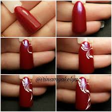 что нужно для маникюра гель лаком в домашних условиях список Nails University Nogti I Manikyur Poshagovo Nogti S Zavitkami Linejnyj Manikyur Krasochnyj Manikyur