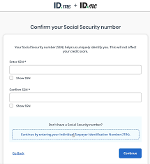 How Do I Verify Using My Individual Taxpayer Identification Number (Itin)?  – Id.me Help Center