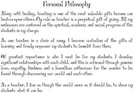 Personal Philosophy Teaching Philosophy Teaching Philosophy Examples Teaching Philosophy Quotes
