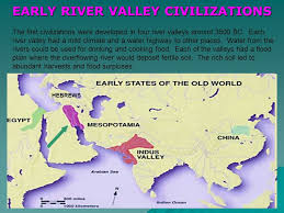 In today's lesson, we're going to talk about a few of these early river valley civilizations and place them on the world map. Labeled Indus River Valley Map