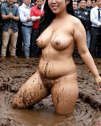 AiPornHub — Chubby asian girls nude, mud wrestling crowd raining