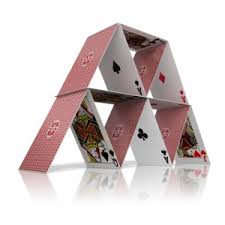 House of cards likely won't be coming back for awhile, if at all. Building House Of Cards Great Powerpoint Clipart For Presentations Presentermedia Com