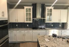 Color Wheel Twilight Blue 2x12 Herringbone In 2020 Kitchen Design Kitchen Backsplash Kitchen