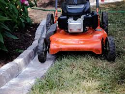 If you prefer perfect wavy edges, then use a garden hose, which. Diy Paver Edging You Can Mow Hgtv