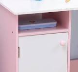 Деревянный детский стол и стул Homcom с доской, учебный стол ...