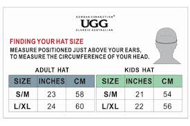 hats sizing chart ozuggwear