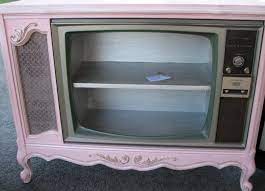 You can turn a vintage tv into a dogs bed. 1970 S Console Tv Makeover Old Tv Consoles Repurposed Furniture Tv Console