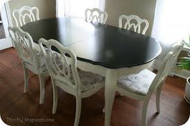 Bassett Furniture Refinished Dining Set Black Dining Room Sets Furniture Dining Set Makeover