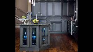 We love that the black. Dark Gray Kitchen Cabinets Youtube