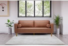 Allmodern acevedo genuine leather square arm sofa. Leather Furniture Shop The World S Largest Collection Of Fashion Shopstyle