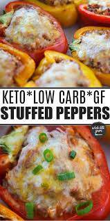 Keto Stuffed Peppers Traditional Style In 2020 Pepper Recipes Healthy Stuffed Peppers Bell Pepper Recipes Healthy